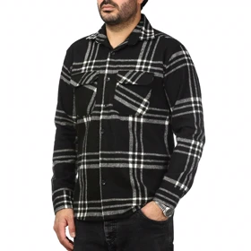 پیراهن پشمی ضخیم مردانه مدل 6203872