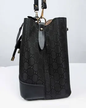 کیف مشکی زنانه طرح گوچی
