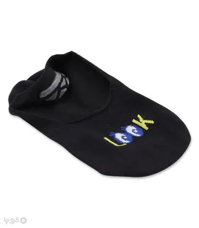 جوراب کالج پشت ژله‌ای کد 6000 طرح Look
