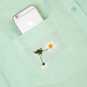 تونیک گلدوزی بابونه