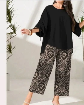 ست تونیک شلوار فلورا