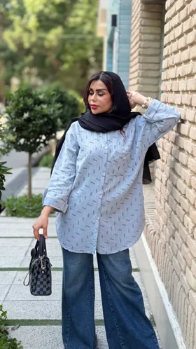 شومیز قواره دار میو