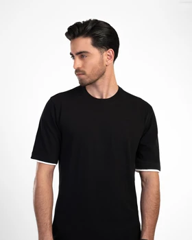 ام کی کالکشن تیشرت آستین کوتاه mk-23861-black