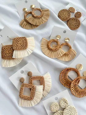 گوشواره حصیری