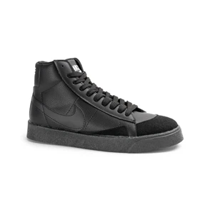 نیم بوت اسپرت مردانه مدل نایک بلیزر Nike Blazer رنگ تمام مشکی کد 6951