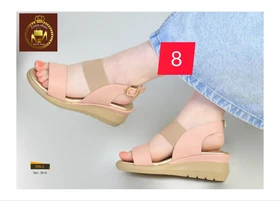 صندل لژدار زنانه اسپرت تمام طبی 595-2