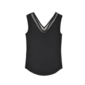 تاپ مشکی یقه هفت