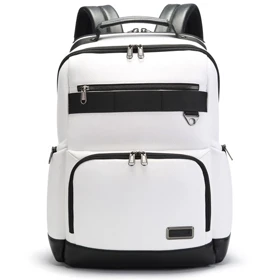 کیف و کوله پشتی چرم اورجینال بنج BANGE 6627 (سفید)