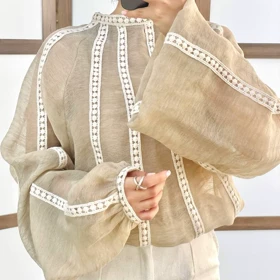 شومیز حریر شیفون