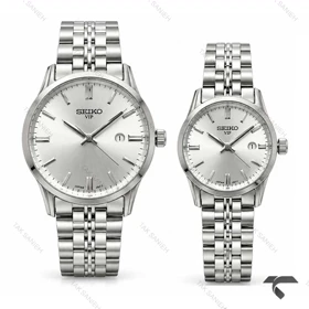ساعت ست سیکو Vip رفرنس 31622 تمام سیلور Seiko-11520-S