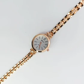 ساعت مچی زنانه مجلسی IE-LY نگین‌دار با موتور کوارتز