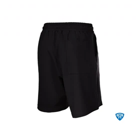 شلوارک مردانه دورس دو نخ لاکرا مشکی