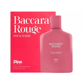 ادوپرفیوم پینک ویژوآل مدل Baccarat Rouge حجم 100 میلی لیتر طرح مدرن