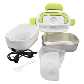 ظرف غذا برقی استیل لانچ باکس مدل JC264 ظرفیت 1.05 لیتر