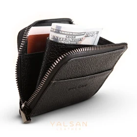 کیف پول چرم یلسان مدل رادین کد 080-BF