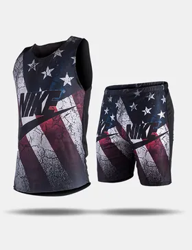 ست رکابی و شلوارک مردانه Nike