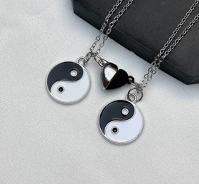 ست گردنبند یین و یانگ مگنتی