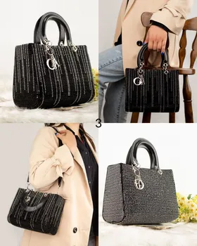 کیف دستی زنانه دیور مجلسی نگینی 5439