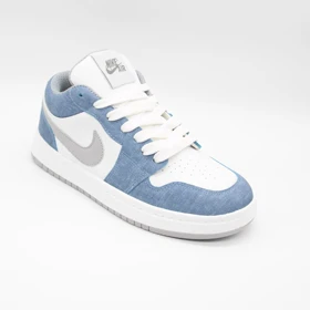 کتانی نایک جردن آبی سفید کد 6078