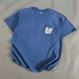 SIZE L-XL تیشرت اورجینال برند معتبر Hanes امریکا مدل Spanky's