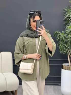 مانتو جیب پیله ریش دار