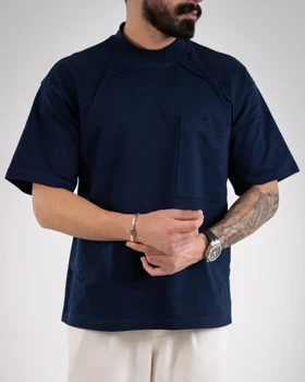 تیشرت جیب‌دار بیسیک-کد4910