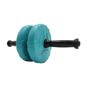 چرخ تمرین شکم رادیس فیت مدل SIX PACK -2SOLID (آبی فیروزه ای)