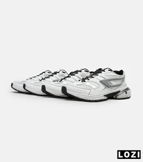 کفش کتانی مردانه سفید طوسی DIESEL S-SERENDIPITY SPORT مدل 5382