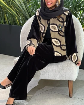 کت و شلوار پارچه‌مخمل