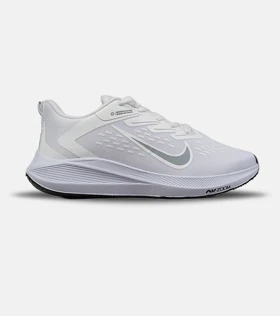 کتانی نایک Air Zoom سفید طوسی مدل 9253 کفش اسپرت مردانه و زنانه
