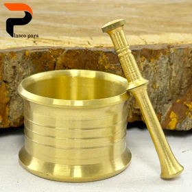 هاون برنجی قطر 5