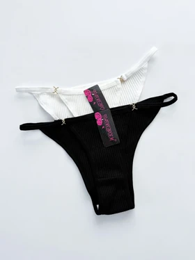 شورت تانگ کبریتی سگک دار