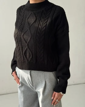 کراپ بافت طرح دار کد 1500150 (مشکی)