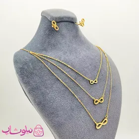 نیم ست دخترانه طرح بی نهایت
