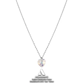 گردنبند زنانه قلب White Heart Necklace
