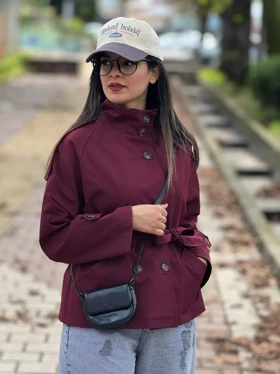 بارانی آستردار طرح برشکا