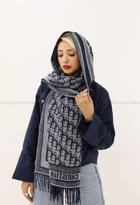 شال بافت موهری dior وارداتی کد1004835