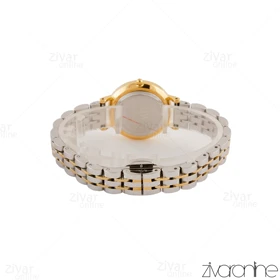 ساعت دنیل ولینگتون زنانه دو رنگ طلایی نقره ای صفحه سبز 104940