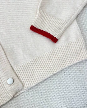 ژاکت بافت مینیمال گل کد 5239