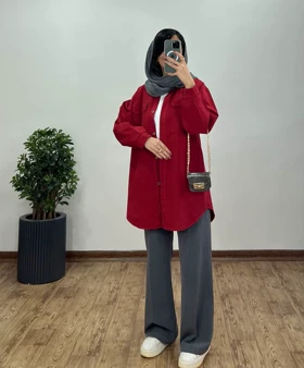 مانتو بلند لینن طلوع 3