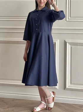 پیراهن یقه شکاری