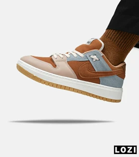 کفش کتانی مردانه قهوه ای آبی نایک NIKE SB