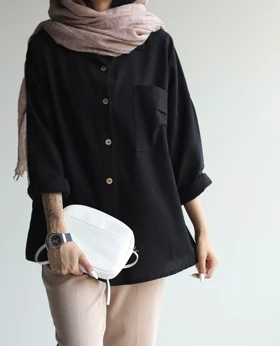 شومیز Black freddo