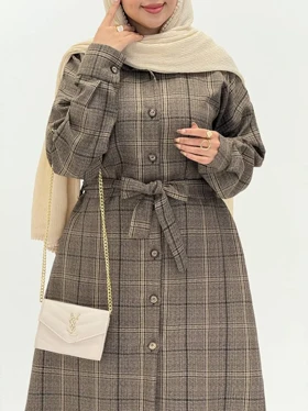 3564-مانتو پاییزه شایلین