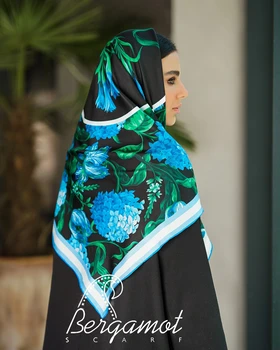 روسری کج راه سوزنی ابریشم