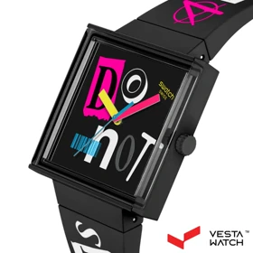 ساعت مچی مردانه و زنانه سواچ SWATCH مدل SO34B100