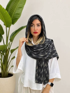 شال بهاره ماهور (مشکی)