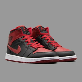 نایکی ایرجردن 1 آلترنیت برد ساق بلند Nike Air Jordan 1 Mid Alternate Bred