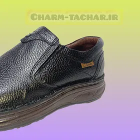 کفش مردانه چرم طبیعی مدل بی بند کلارک کلاسیک