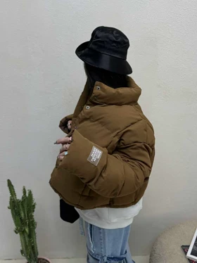 کاپشن کوتاه TICKET دار